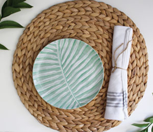 Vernon Hills Color Me Mine Quiet Nature Plate
