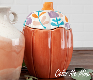 Vernon Hills Color Me Mine Tall Pumpkin Box