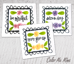 Vernon Hills Color Me Mine Scallop Plate