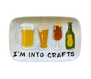 Vernon Hills Color Me Mine Craft Beer Plate