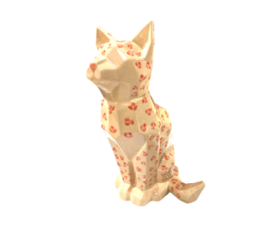 Vernon Hills Color Me Mine Faceted Cheetah