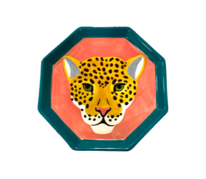 Vernon Hills Color Me Mine Jaguar Octagon Plate