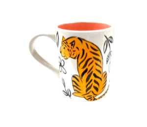 Vernon Hills Color Me Mine Tiger Mug