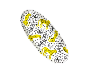 Vernon Hills Color Me Mine Cheetah Platter