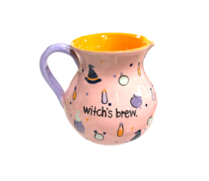 Vernon Hills Color Me Mine Witches Brew Pitcher