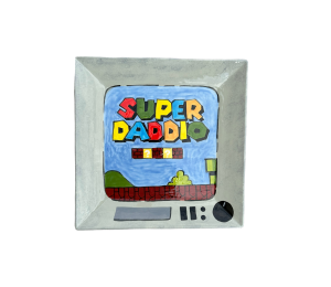 Vernon Hills Color Me Mine Super Daddio Plate