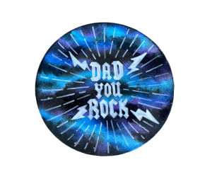 Vernon Hills Color Me Mine Dad Plate