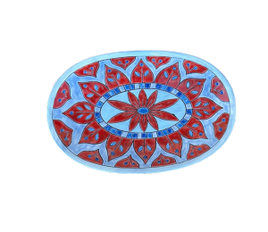 Vernon Hills Color Me Mine Patriotic Platter