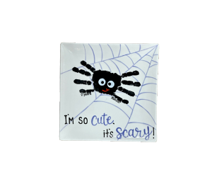 Vernon Hills Color Me Mine Spider Plate