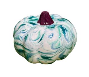 Vernon Hills Color Me Mine Teal Pumpkin