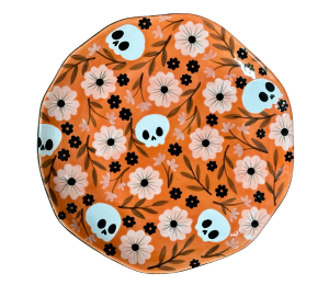 Vernon Hills Color Me Mine Freaky Dinner Plate