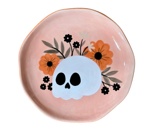 Vernon Hills Color Me Mine Freaky Salad Plate
