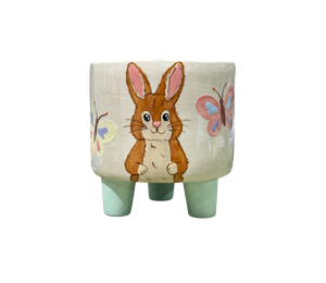 Vernon Hills Color Me Mine Hoppy's Garden Planter